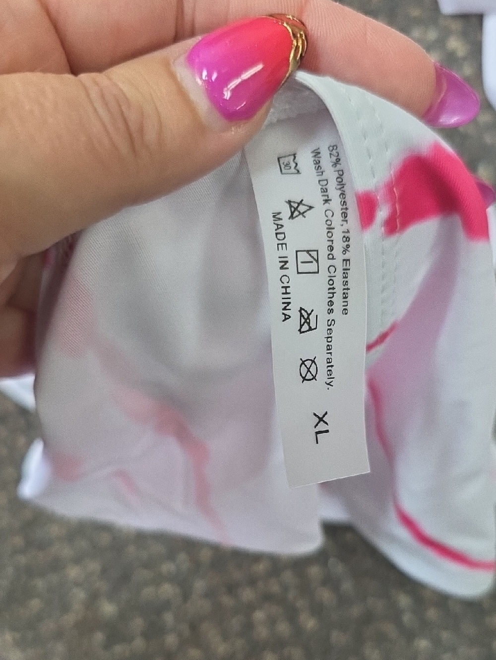 Tie-Dye Bikini Set XL - Picture 5 of 5